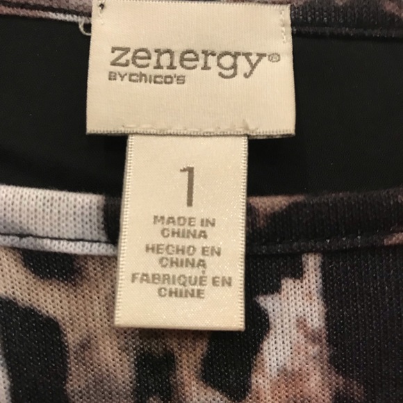 Chico’s Zenergy print top - Picture 6 of 7